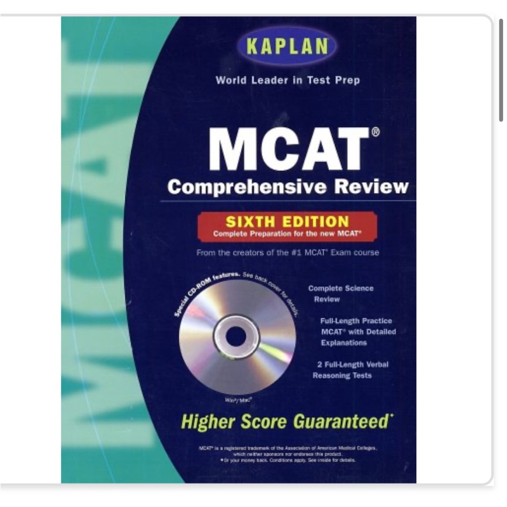 MCAT Comprehensive Review- BOOK